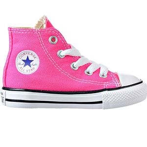♾️Converse Infant/Toddler's Chuck Taylor All Star Hi Shoe Pink Pow